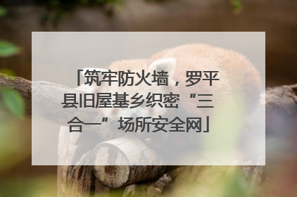 筑牢防火墙，罗平县旧屋基乡织密“三合一”场所安全网