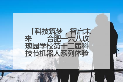 科技筑梦，智启未来——合肥一六八玫瑰园学校第十三届科技节机器人系列体验赛燃动校园