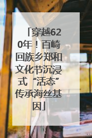 穿越620年！百崎回族乡郑和文化节沉浸式“活态”传承海丝基因