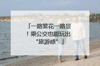 一路繁花一路景！乘公交也能玩出“旅游感”
