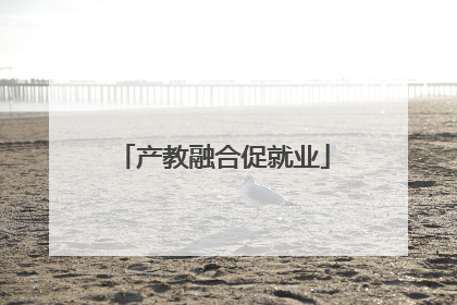 产教融合促就业