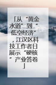 从“黄金水道”到“低空经济”，江汉区科技工作者日展示“硬核”产业答卷