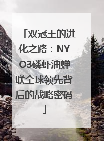 双冠王的进化之路：NYO3磷虾油蝉联全球领先背后的战略密码