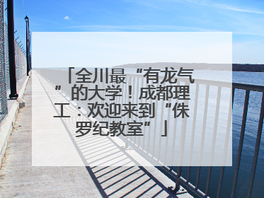 全川最“有龙气”的大学！成都理工：欢迎来到“侏罗纪教室”