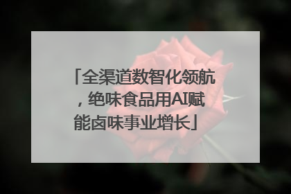 全渠道数智化领航，绝味食品用AI赋能卤味事业增长