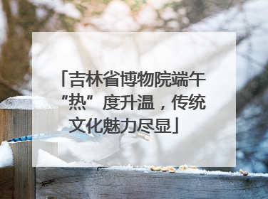 吉林省博物院端午“热”度升温，传统文化魅力尽显