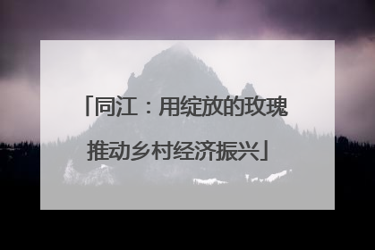 同江：用绽放的玫瑰 推动乡村经济振兴