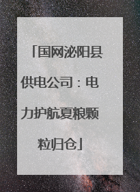 国网泌阳县供电公司：电力护航夏粮颗粒归仓