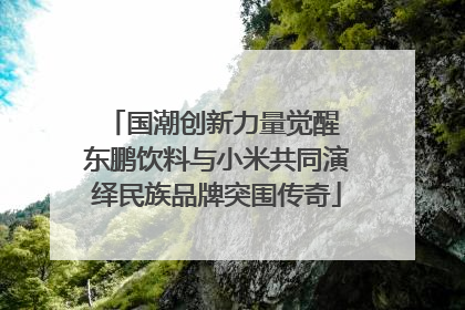 国潮创新力量觉醒 东鹏饮料与小米共同演绎民族品牌突围传奇