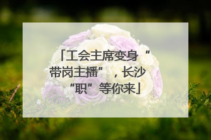 工会主席变身“带岗主播”，长沙“职”等你来
