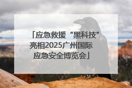 应急救援“黑科技”亮相2025广州国际应急安全博览会
