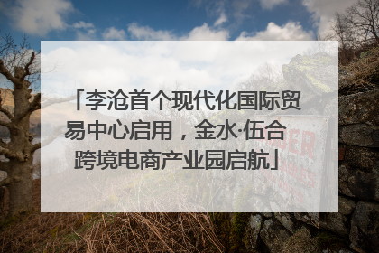 李沧首个现代化国际贸易中心启用，金水·伍合跨境电商产业园启航