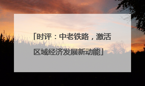 时评：中老铁路，激活区域经济发展新动能