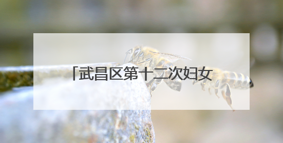 武昌区第十二次妇女代表大会胜利召开
