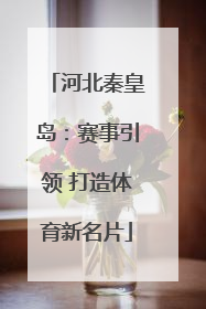 河北秦皇岛：赛事引领 打造体育新名片
