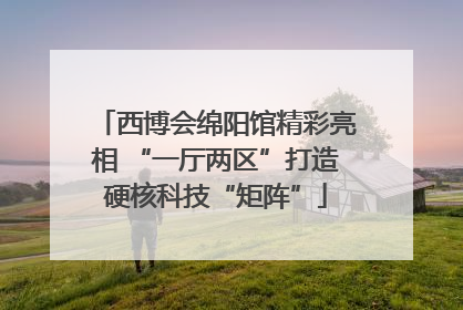 西博会绵阳馆精彩亮相 “一厅两区”打造硬核科技“矩阵”