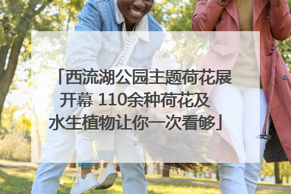 西流湖公园主题荷花展开幕 110余种荷花及水生植物让你一次看够