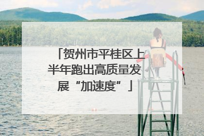 贺州市平桂区上半年跑出高质量发展“加速度”
