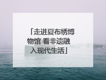 走进夏布绣博物馆 看非遗融入现代生活