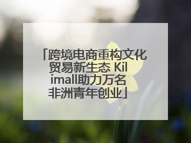 跨境电商重构文化贸易新生态 Kilimall助力万名非洲青年创业
