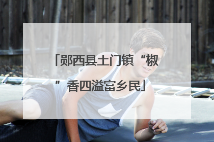 郧西县土门镇“椒”香四溢富乡民