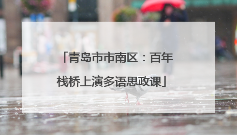 青岛市市南区：百年栈桥上演多语思政课