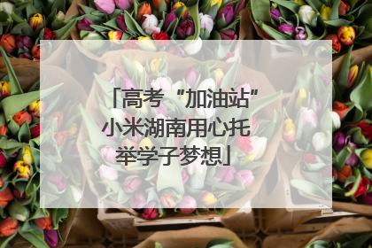 高考“加油站” 小米湖南用心托举学子梦想