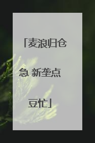 麦浪归仓急 新垄点豆忙