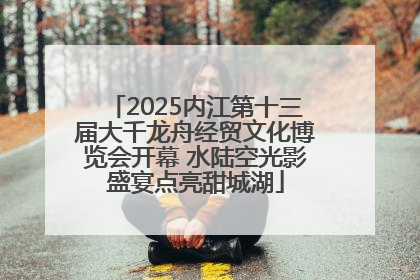 2025内江第十三届大千龙舟经贸文化博览会开幕 水陆空光影盛宴点亮甜城湖