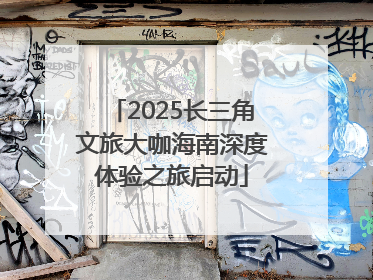 2025长三角文旅大咖海南深度体验之旅启动